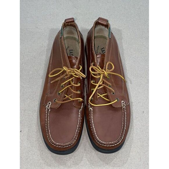 Eastland MEN BOOTS Seneca Chukka‎ Boot Active Memory Foam Brown Leather Size 10D - Picture 1 of 9